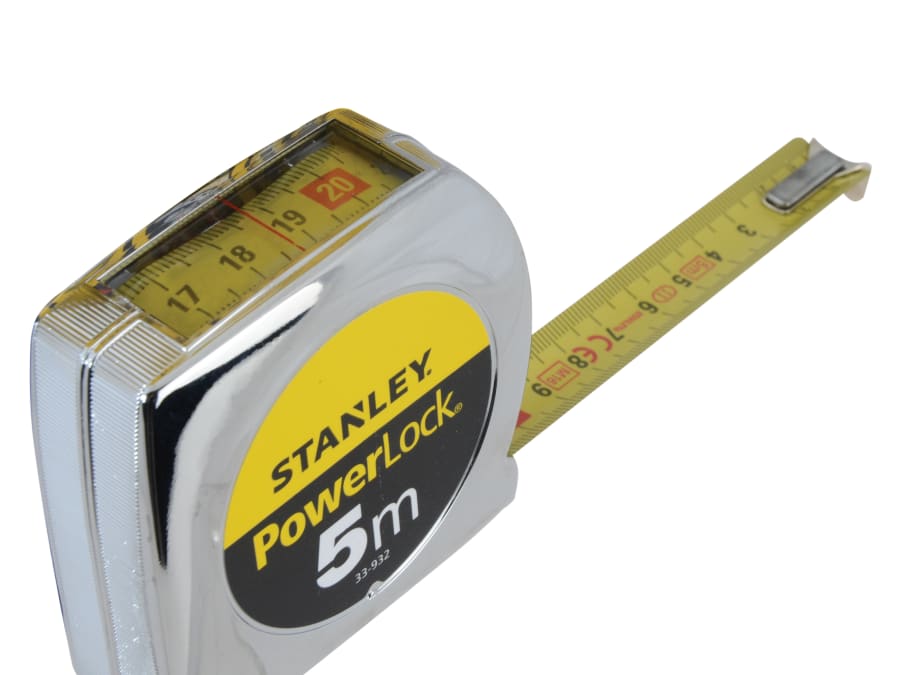 Stanley Hand Tools Stanley 033932 PowerLock Tape Measure 5m x 19mm