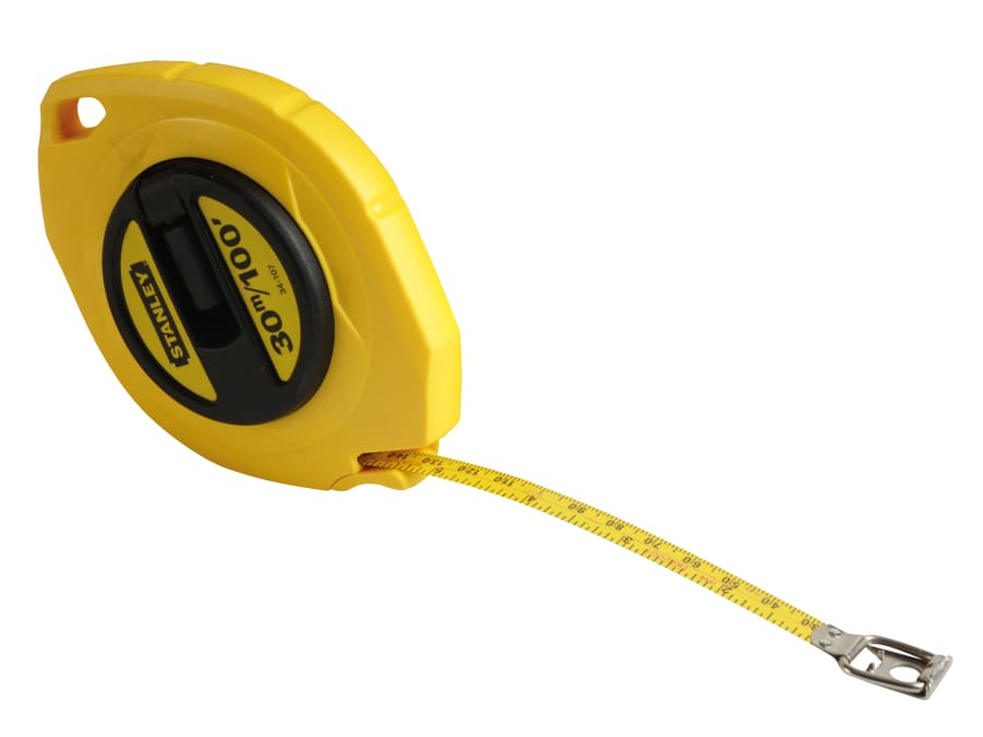 Stanley Hand Tools Stanley 034107 30m/100ft Closed Case Steel Long Tape