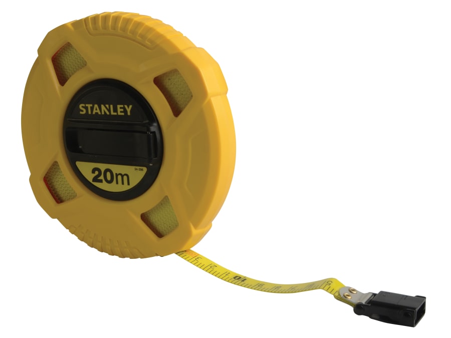 Stanley Hand Tools Stanley 034296 20m x 13mm Closed Case Fibreglass Tape Measure