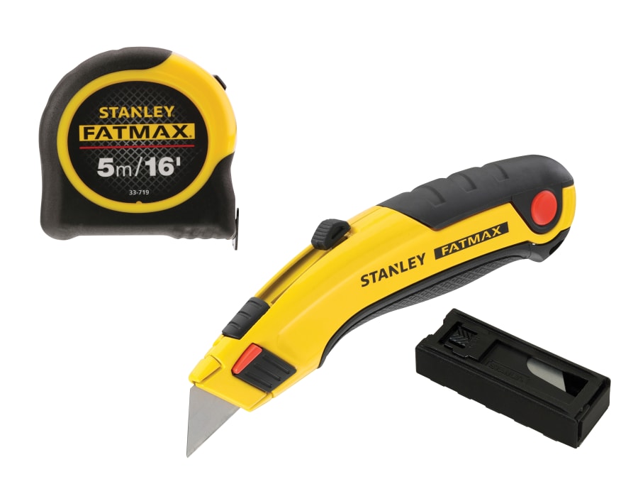 Stanley Hand Tools Stanley FMHT432570 FatMax® Triple Pack with Tape, Retractable Knife and