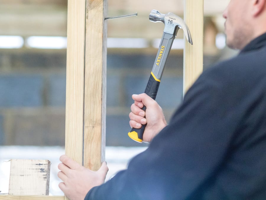 Stanley STHT0-51309 450g Fibreglass Claw Hammer