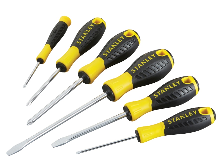 Stanley Hand Tools Stanley STHT060208 Essential Screwdriver Set 6 Piece