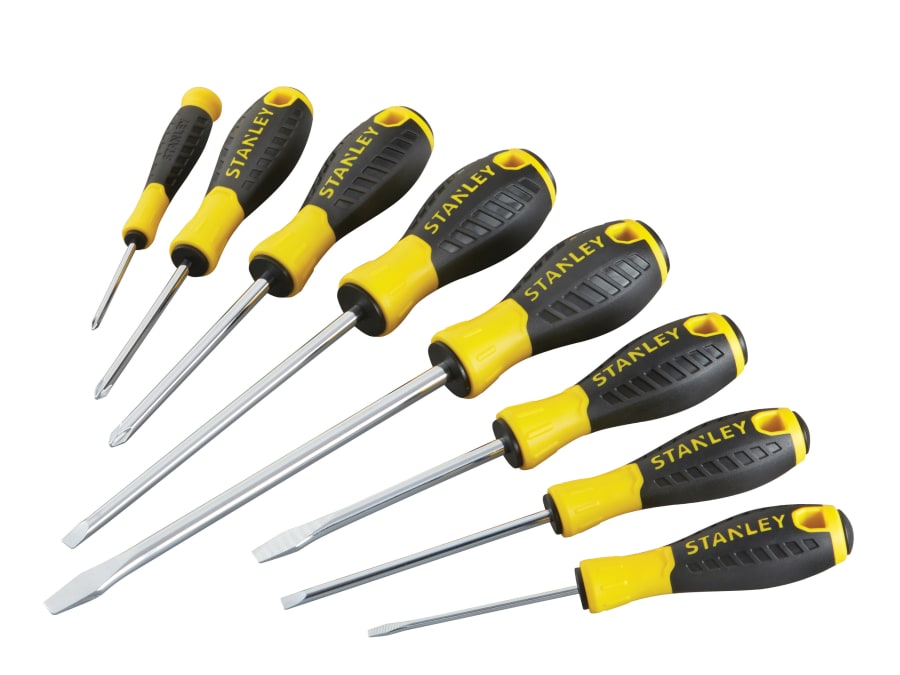 Stanley Hand Tools Stanley STHT060210 8 Piece Essential Screwdriver Set