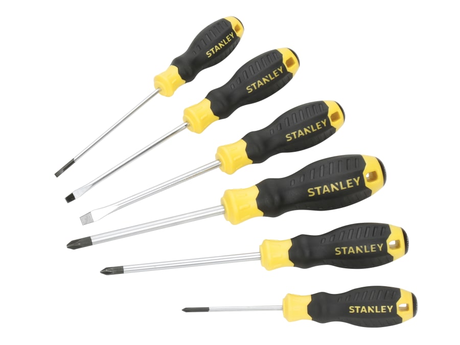 Stanley Hand Tools Stanley STHT062151 6 Piece Cushion Grip Screwdriver Set