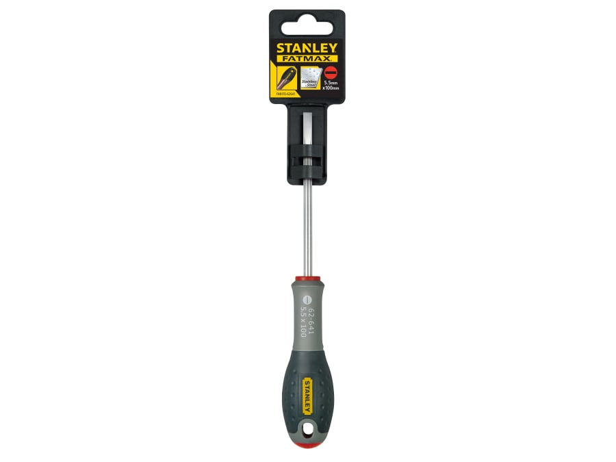 Stanley Hand Tools Stanley FMHT062641 FatMax Parallel Tip Screwdriver 5.5 x 100mm