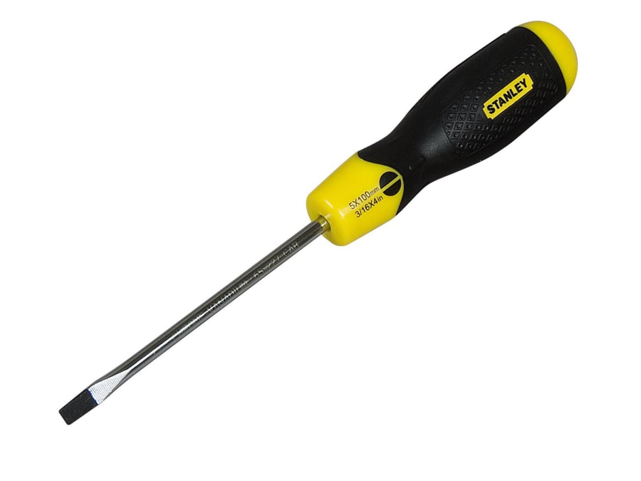 Stanley Hand Tools Stanley 064923 Cushion Grip Screwdriver 2.5 x 75mm
