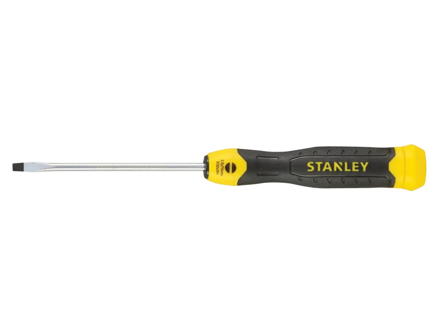 Stanley Hand Tools Stanley 064923 Cushion Grip Screwdriver 2.5 x 75mm