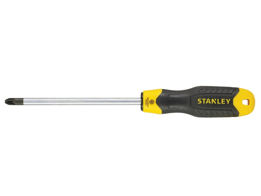 Stanley Hand Tools Stanley 064976 Pozidriv Screwdriver PZ3 x 150mm Cushion Grip