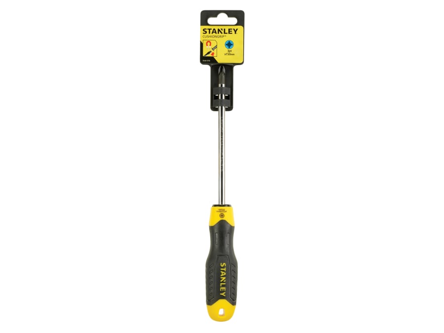 Stanley Hand Tools Stanley 064976 Pozidriv Screwdriver PZ3 x 150mm Cushion Grip