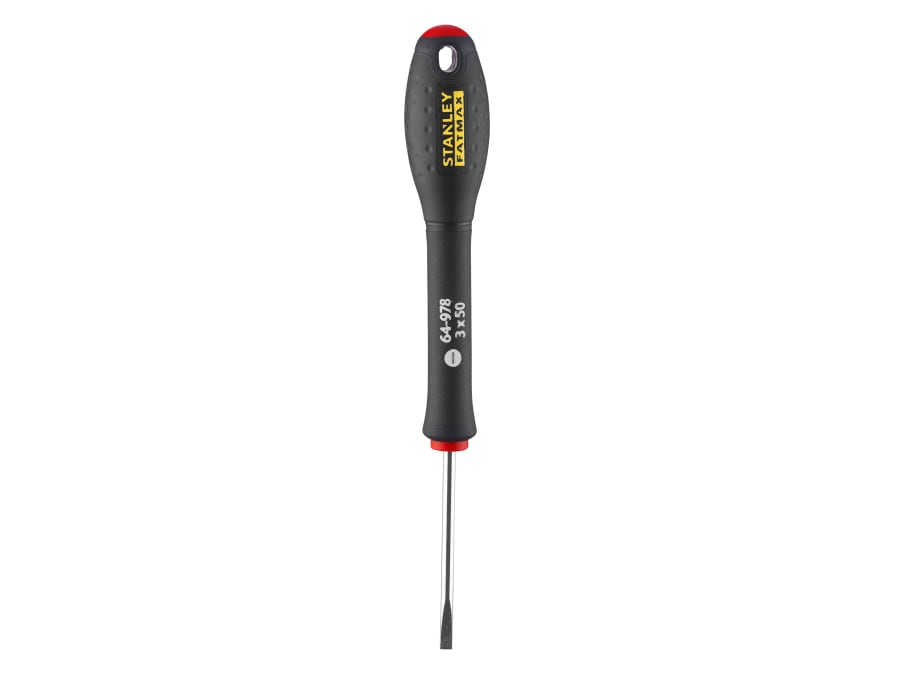 Stanley Hand Tools Stanley FatMax 064978 Parallel Tip Screwdriver 3 × 50mm