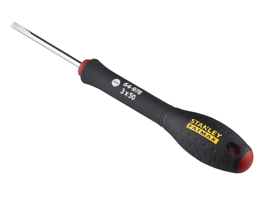 Stanley Hand Tools Stanley FatMax 064978 Parallel Tip Screwdriver 3 × 50mm