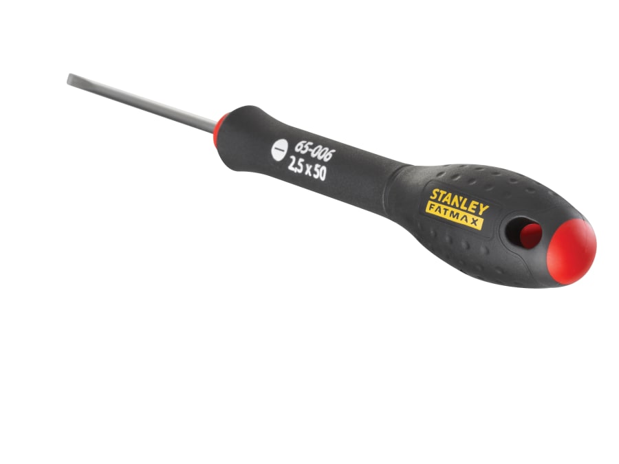 Stanley Hand Tools Stanley FatMax 065006 Parallel Tip Screwdriver 2.5 × 50mm