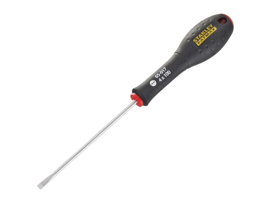 Stanley Hand Tools Stanley FatMax 065017 Parallel Tip Screwdriver 4.0 x 100mm