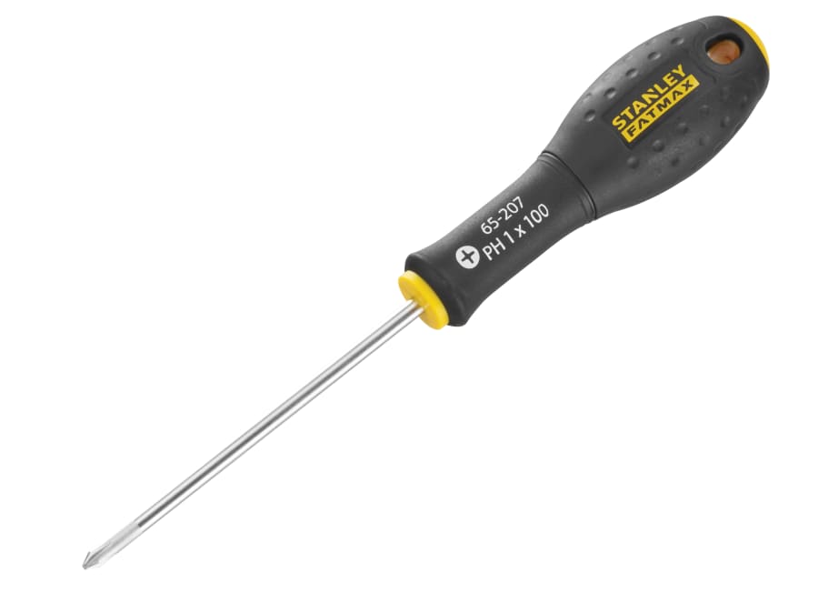 Stanley 065207 FatMax PH1 × 100mm Phillips Screwdriver