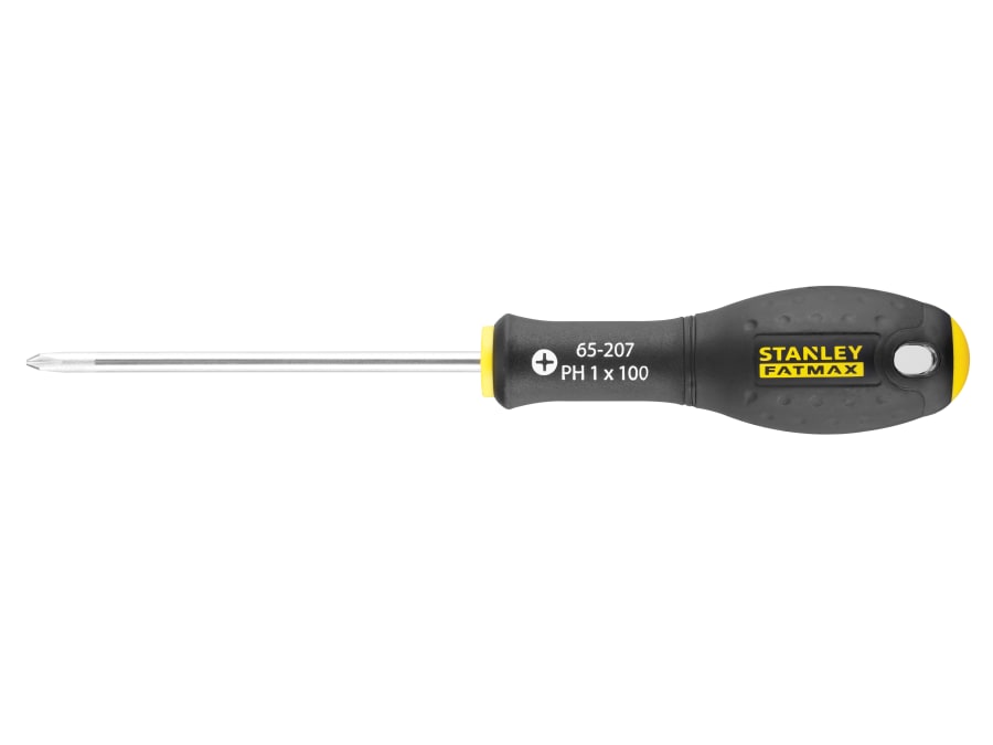 Stanley 065207 FatMax PH1 × 100mm Phillips Screwdriver