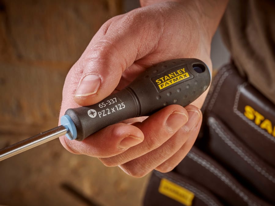 Stanley 065337 FatMax PZ2 × 125mm Pozidriv Screwdriver
