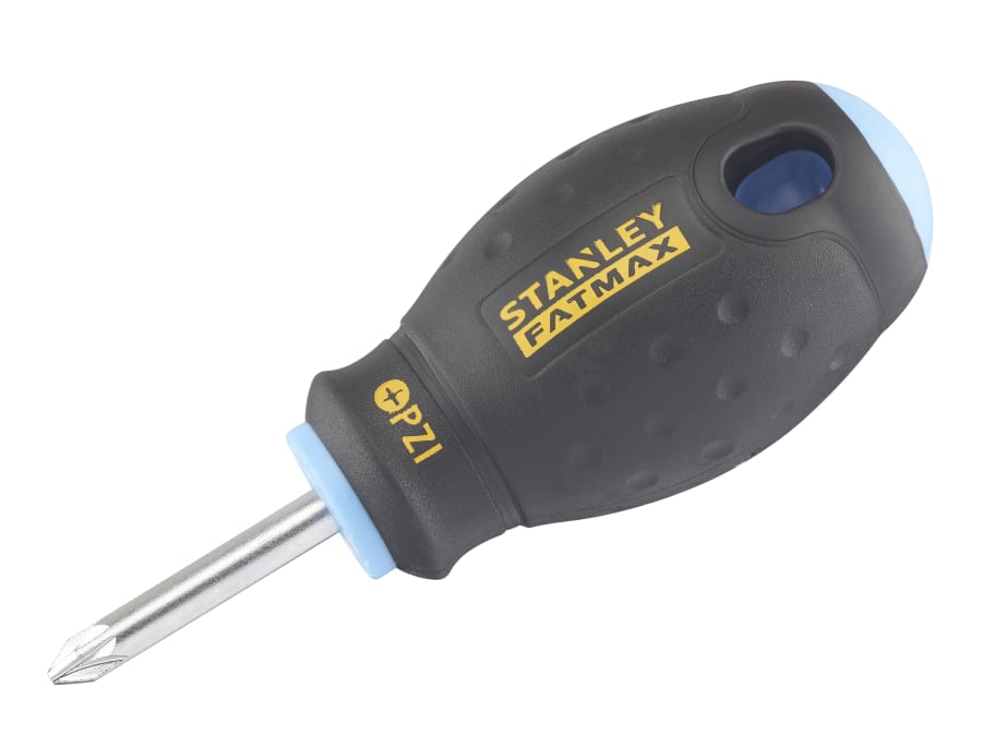Stanley Hand Tools 065408 Pozidriv Stubby Screwdriver PZ1 x 30mm
