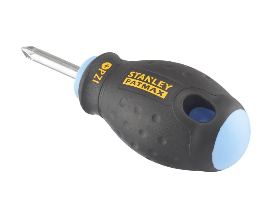 Stanley Hand Tools 065408 Pozidriv Stubby Screwdriver PZ1 x 30mm