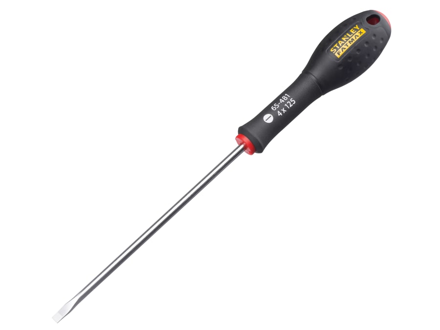 Stanley Hand Tools Stanley FatMax 065481 Flared Tip Screwdriver 4.0 x 125mm