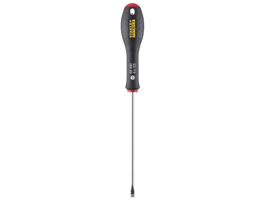 Stanley Hand Tools Stanley FatMax 065481 Flared Tip Screwdriver 4.0 x 125mm