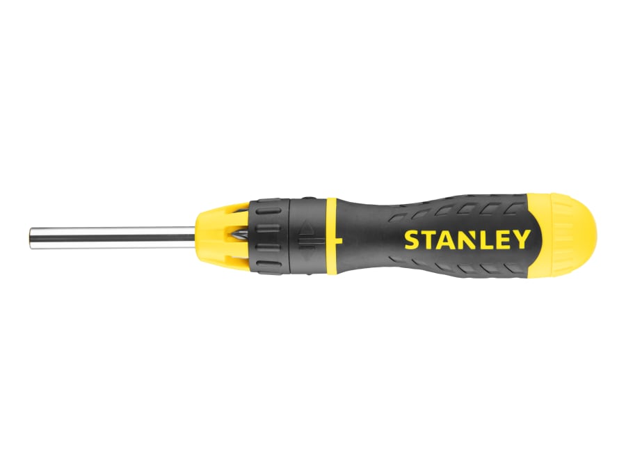 Stanley 068010 Multibit Ratchet Screwdriver with 10 Bits
