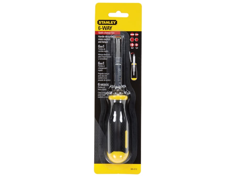 Stanley Hand Tools Stanley 068012 6-Way Screwdriver