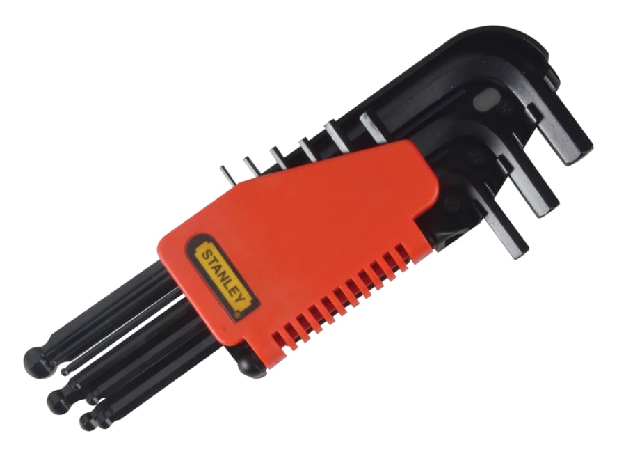 Stanley Hand Tools Stanley 069256 9 Piece Metric Ball End Hexagon Key Set