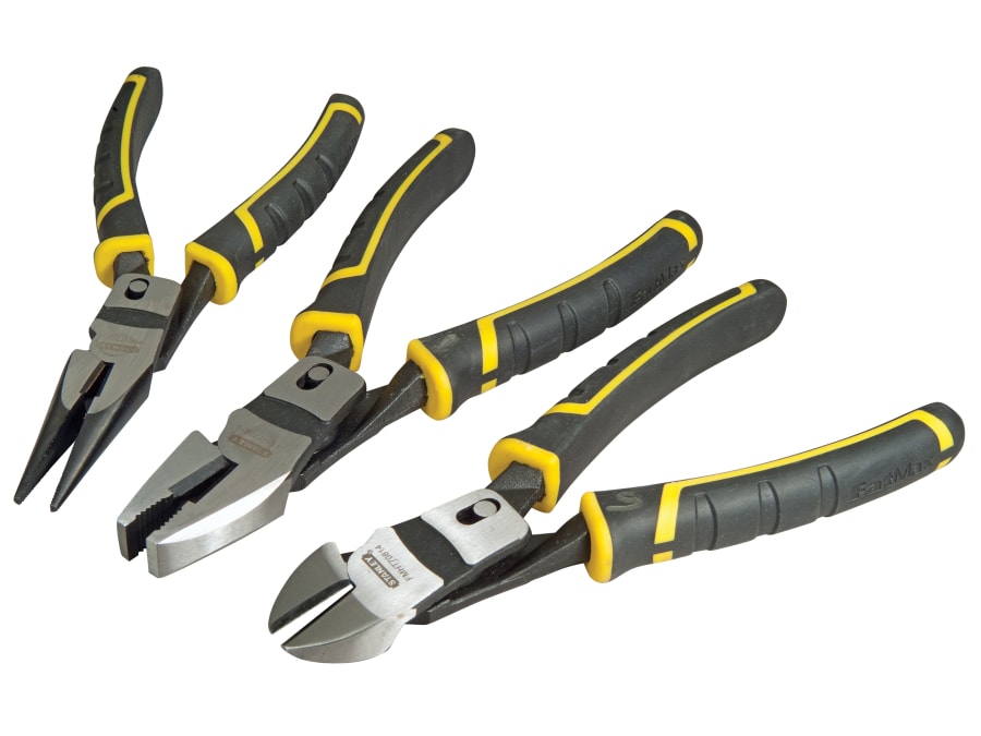 Stanley Hand Tools Stanley FMHT072415 FatMax Compound Action Pliers Set 3 Piece