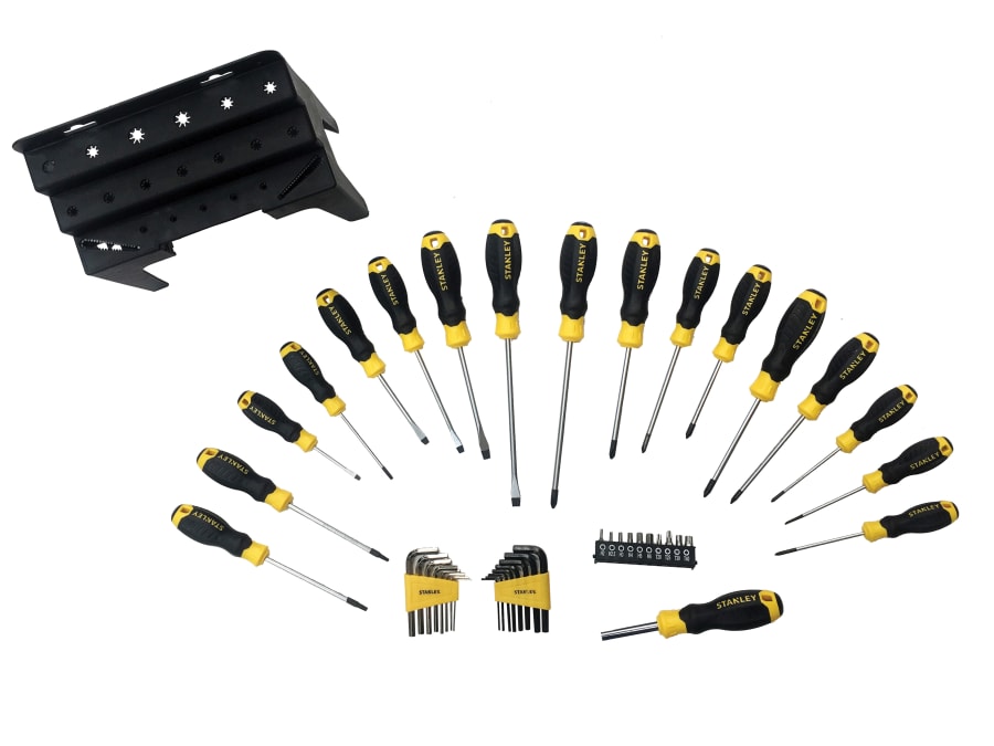 Stanley Hand Tools STHT074958 44 Piece Screwdriver Set in Rack