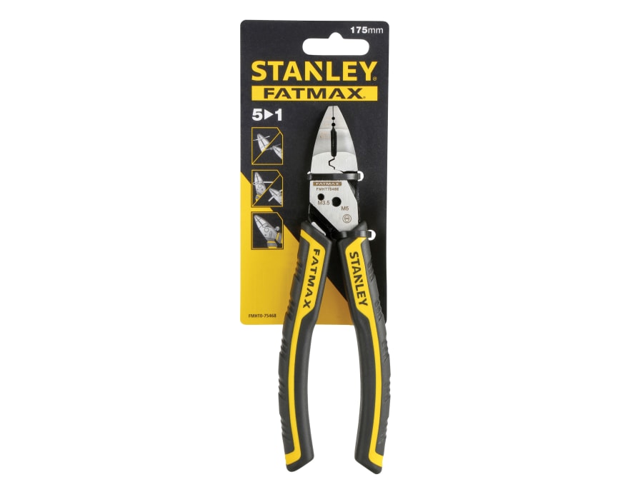Stanley Hand Tools Stanley FMHT075468 FatMax 5-in-1 Diagonal Pliers 180mm