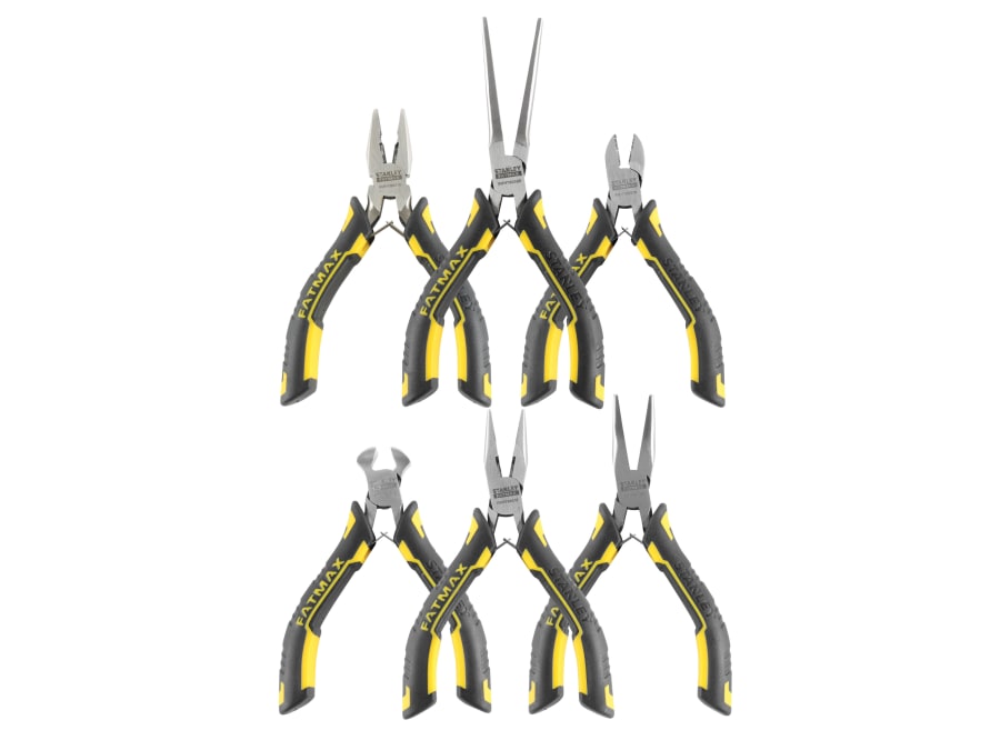 Stanley Hand Tools Stanley FMHT080541 FatMax Mini Pliers Set 6 Piece