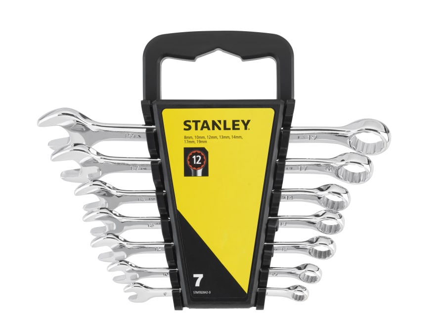 Stanley Hand Tools STMT828420 Combination Wrench Set 7 Piece