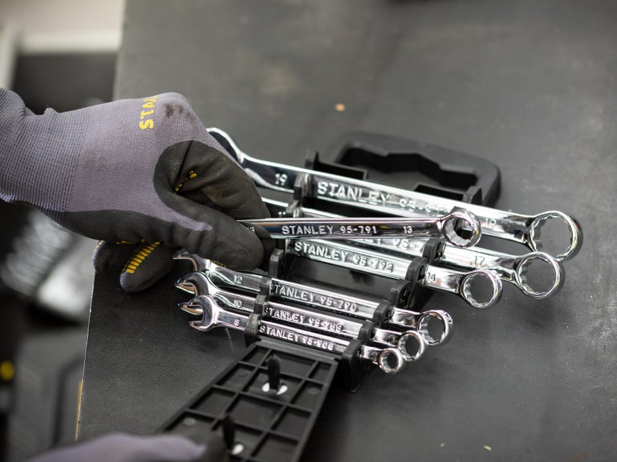 Stanley Hand Tools STMT828420 Combination Wrench Set 7 Piece