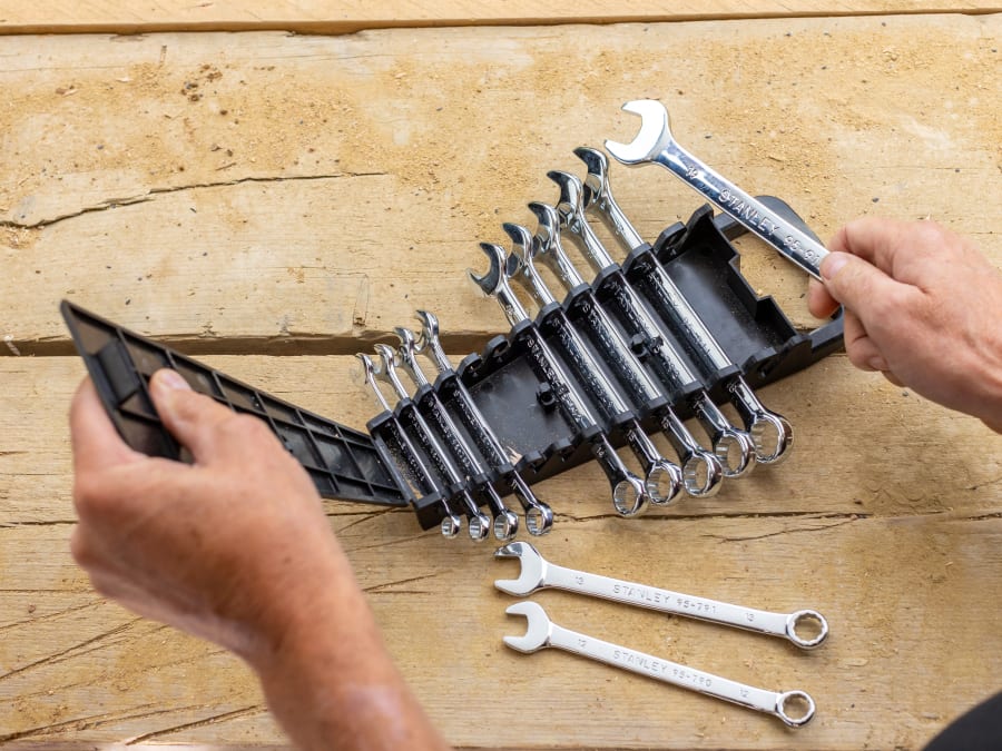 Stanley Hand Tools STMT828430 Combination Wrench Set 12 Piece