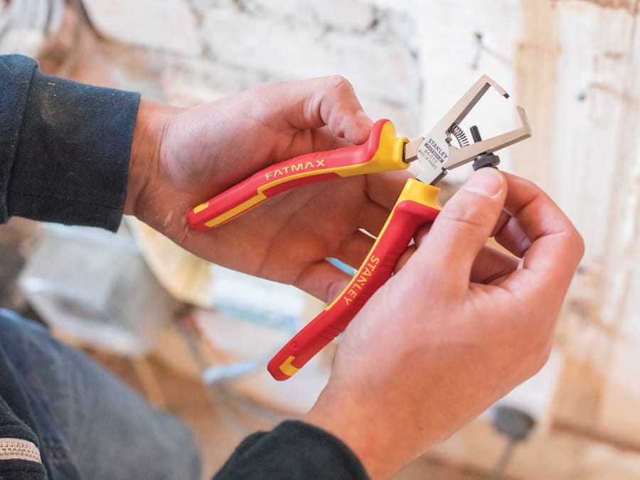 Stanley Hand Tools Stanley FatMax 084010 VDE Wire Stripping Pliers 170mm