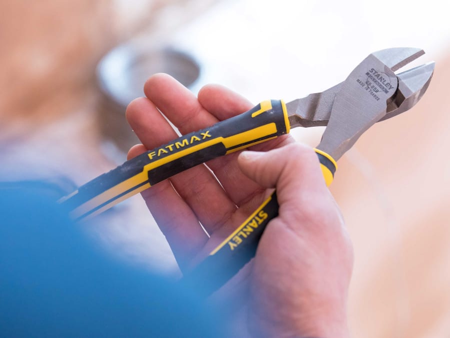 Stanley Hand Tools 089859 Diagonal Cutting Pliers 200mm