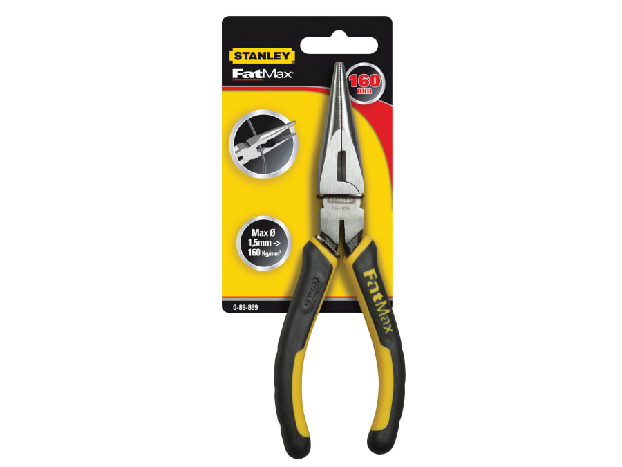 Stanley Hand Tools Stanley FatMax 089869 160mm Long Nose Pliers