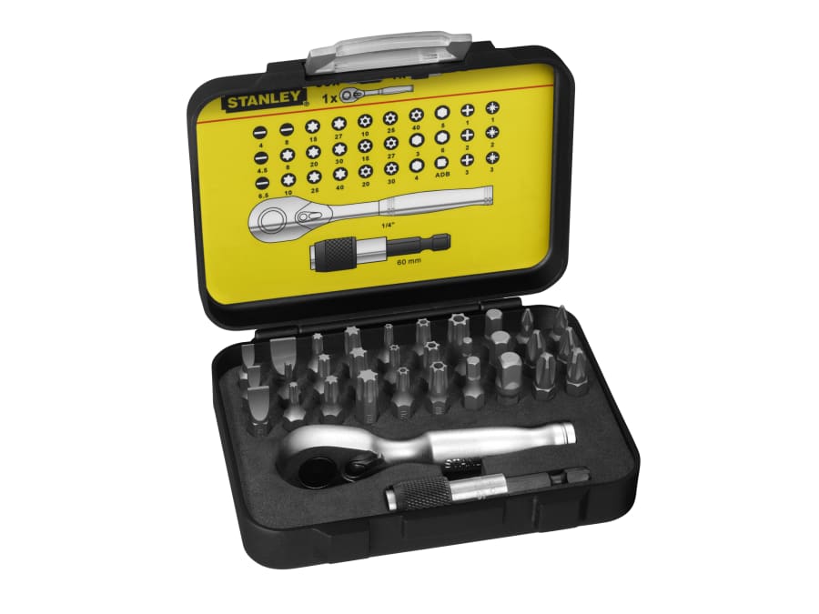 Stanley Hand Tools Stanley FatMax 113904 32 Piece Bit & Ratchet Set