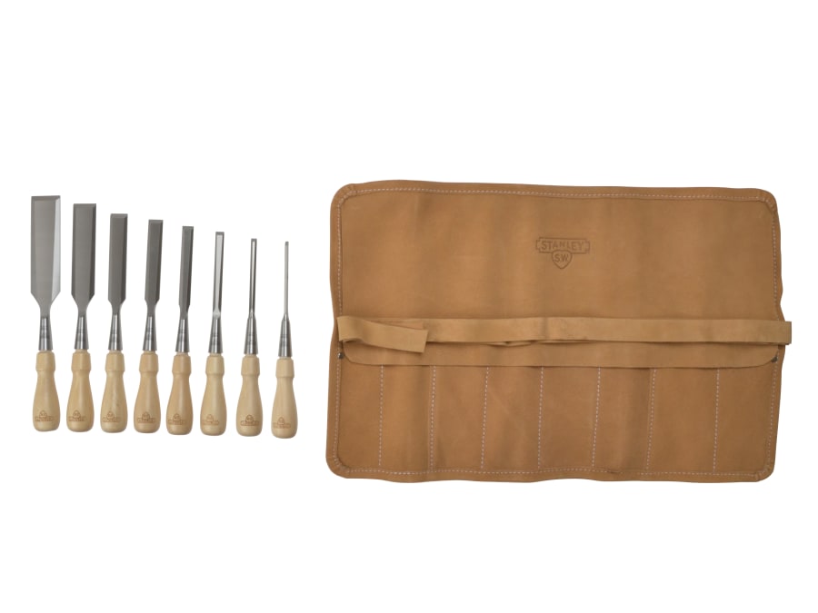 Stanley Hand Tools 116793 8 Piece Socket Chisel Set 3-32mm