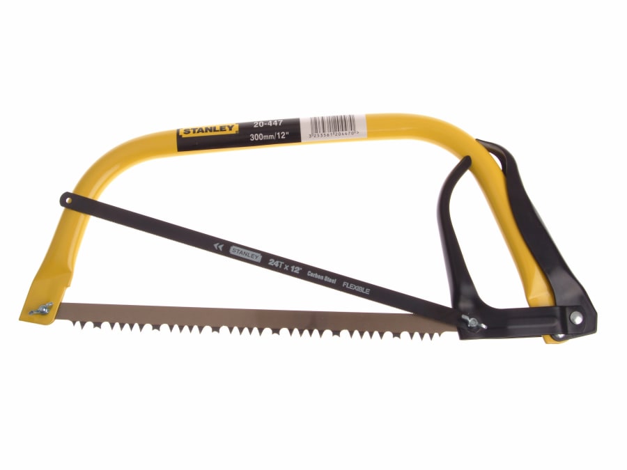 Stanley Hand Tools 120447 300mm Hacksaw with Extra Blade