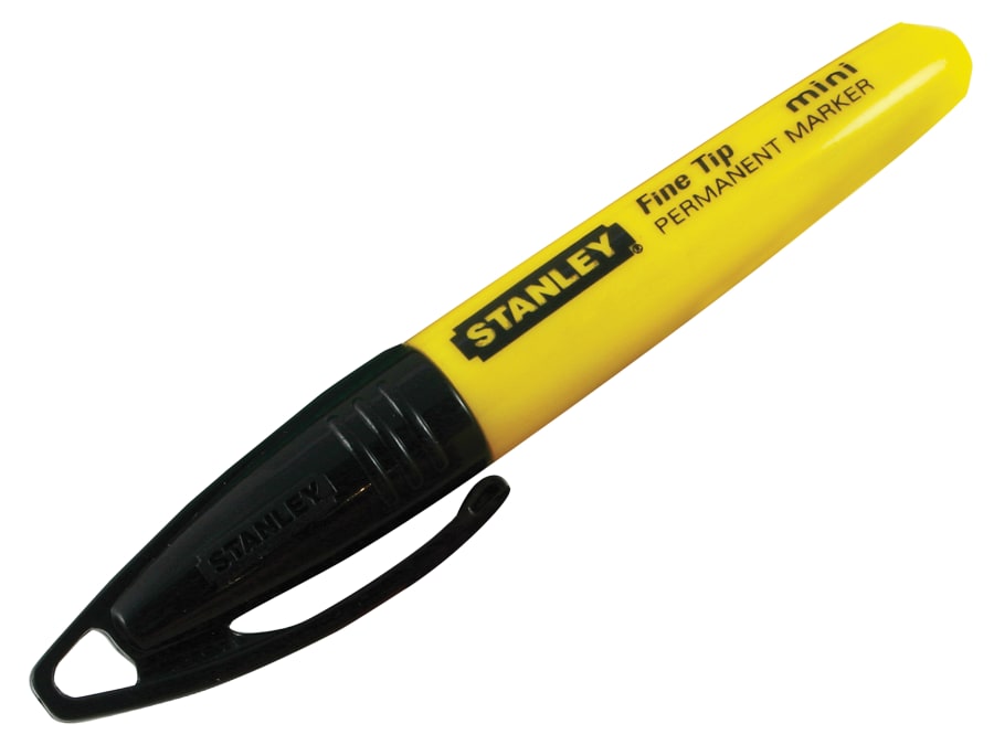 Stanley Hand Tools 147324 Mini Fine Tip Marker Black with 72 Pack