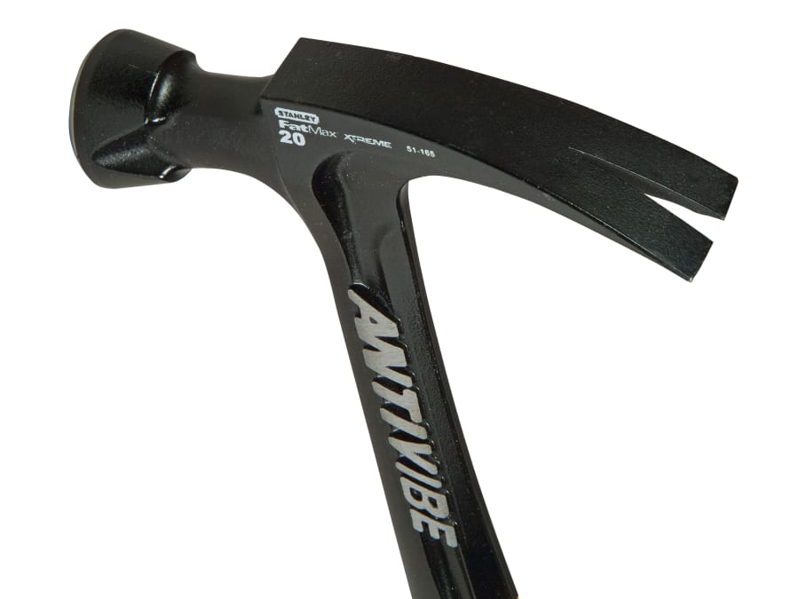 Stanley Hand Tools Stanley FMHT151276 FatMax AntiVibe All Steel Rip Claw Hammer 450g