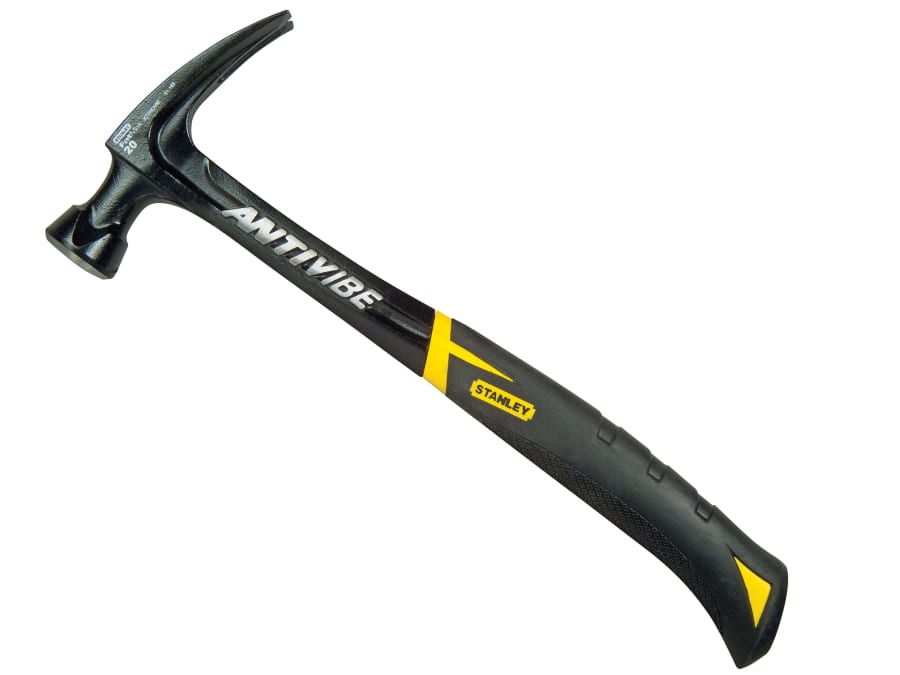 Stanley Hand Tools Stanley FMHT151276 FatMax AntiVibe All Steel Rip Claw Hammer 450g