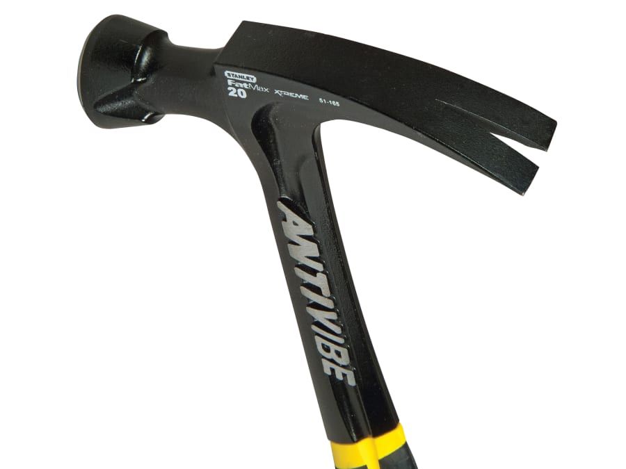 Stanley Hand Tools Stanley FMHT151278 FatMax AntiVibe All Steel Rip Claw Hammer 570g