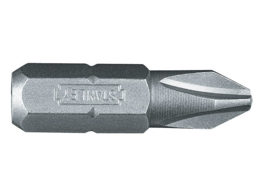 Stanley Hand Tools 168942 Phillips Bits PH1 x 25mm