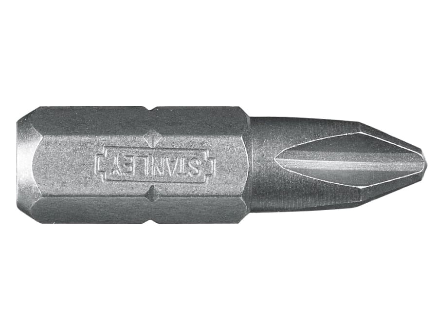 Stanley Hand Tools 168946 PH2 Phillips Bits 25mm