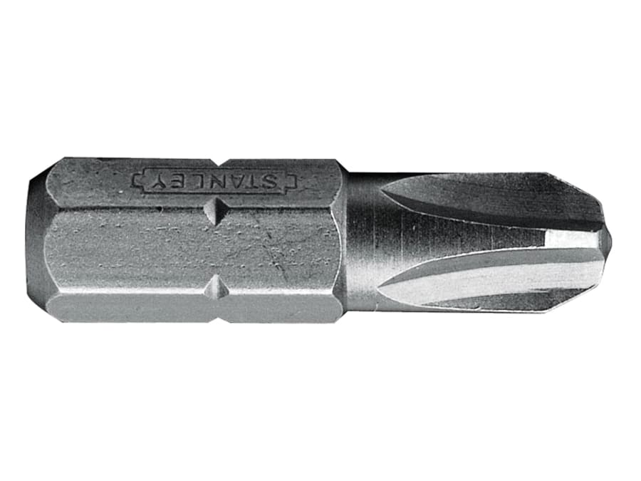 Stanley Hand Tools 168950 PH3 x 25mm Phillips Bits (Box 25)