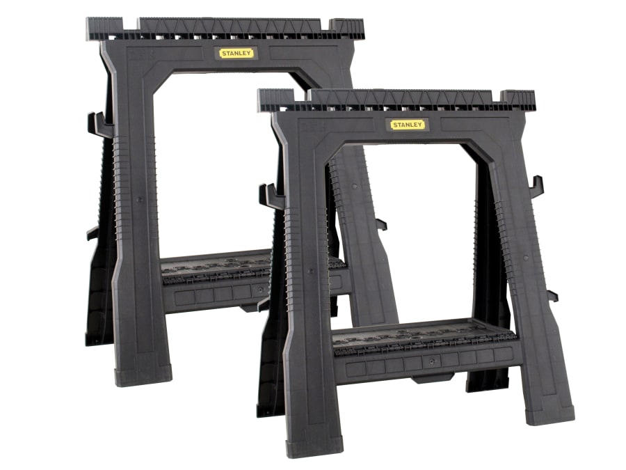 Stanley Hand Tools Stanley STST170713 Folding Sawhorses Twin Pack