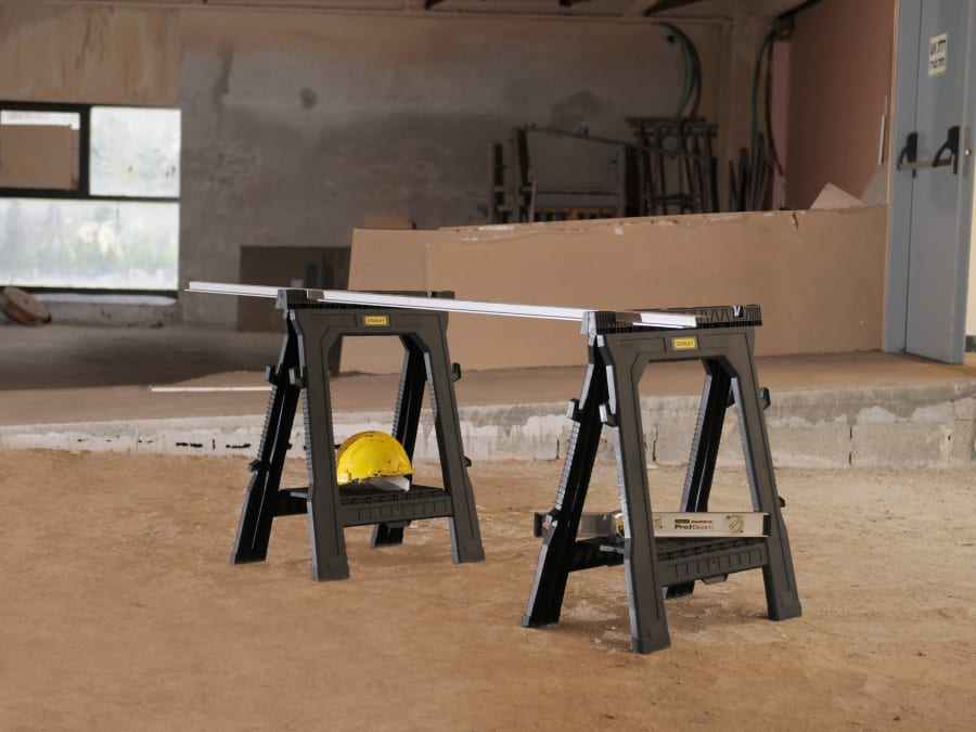 Stanley Hand Tools Stanley STST170713 Folding Sawhorses Twin Pack