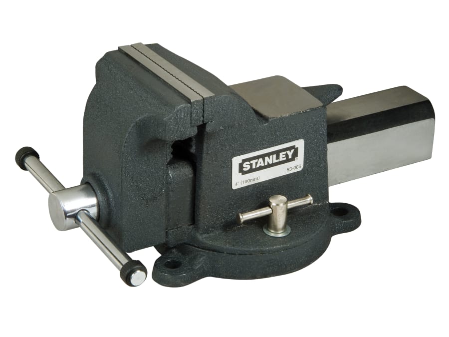 Stanley Hand Tools 183066 MaxSteel Heavy-Duty Bench Vice 100mm
